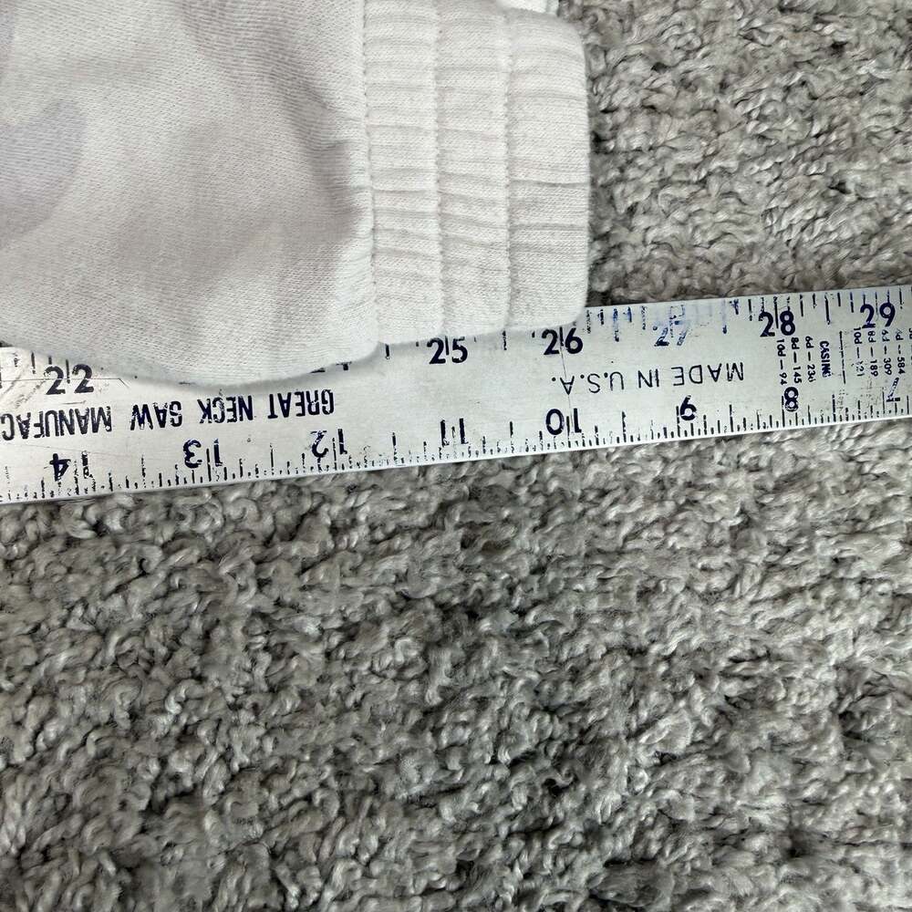 PINK Victoria’s Secret Womens Small Gray White Camo Fleece Jogger Sweatpants - Picture 8 of 16